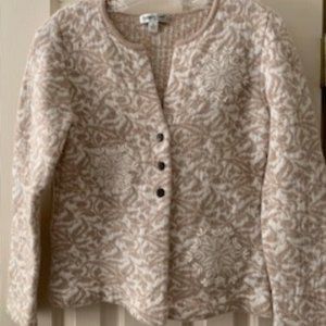 Glitter Snowflake Cardigan